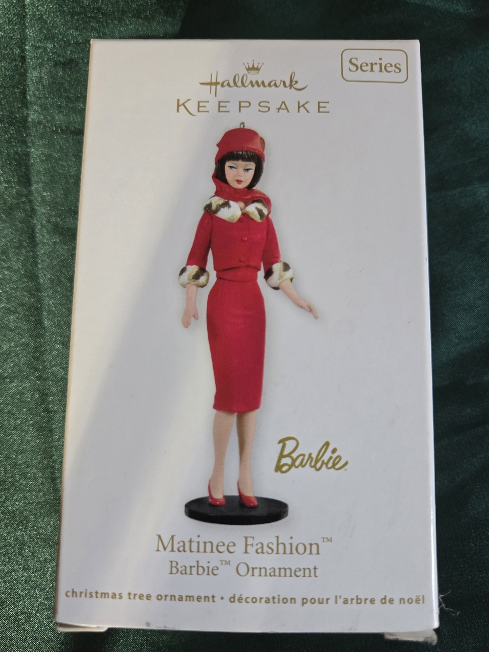 Hallmark 2012 Keepsake Matinee Fashion Barbie Ornament - Red